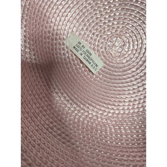 Vintage Pastel Pink Derby Church Hat Tulle main image 8